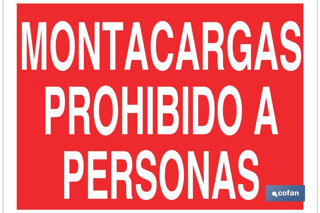 SEÑAL POLIESTIRENO 297X210MM