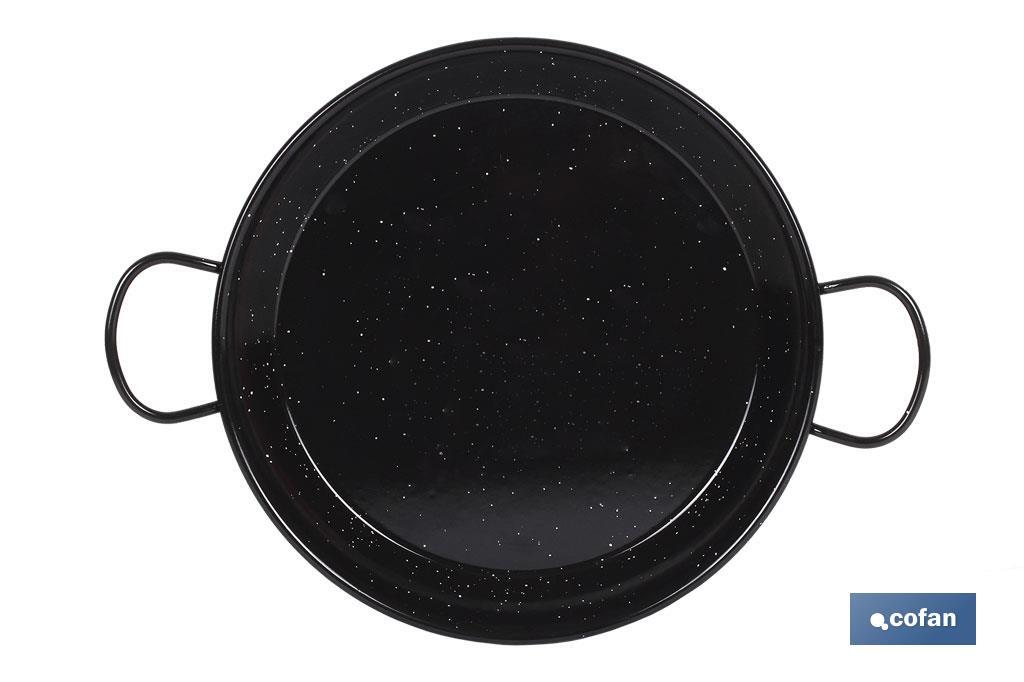 PAELLERA ACERO ESMALTADA INDUCCIÓN Ø300 MM