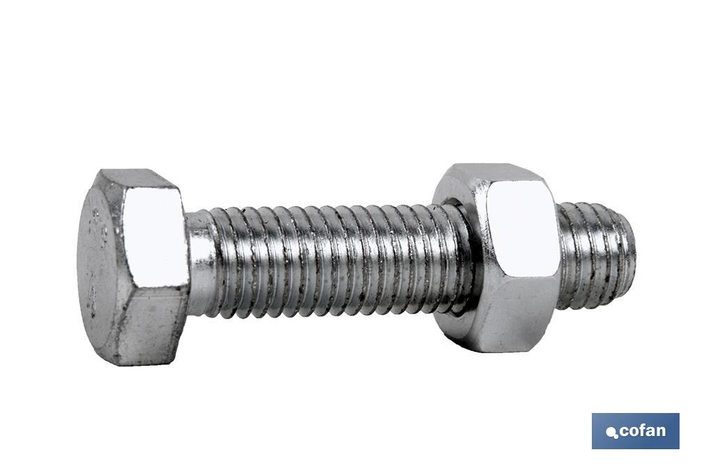 DIN-933/934 M-10X65 Z (PACK: 100 UDS)