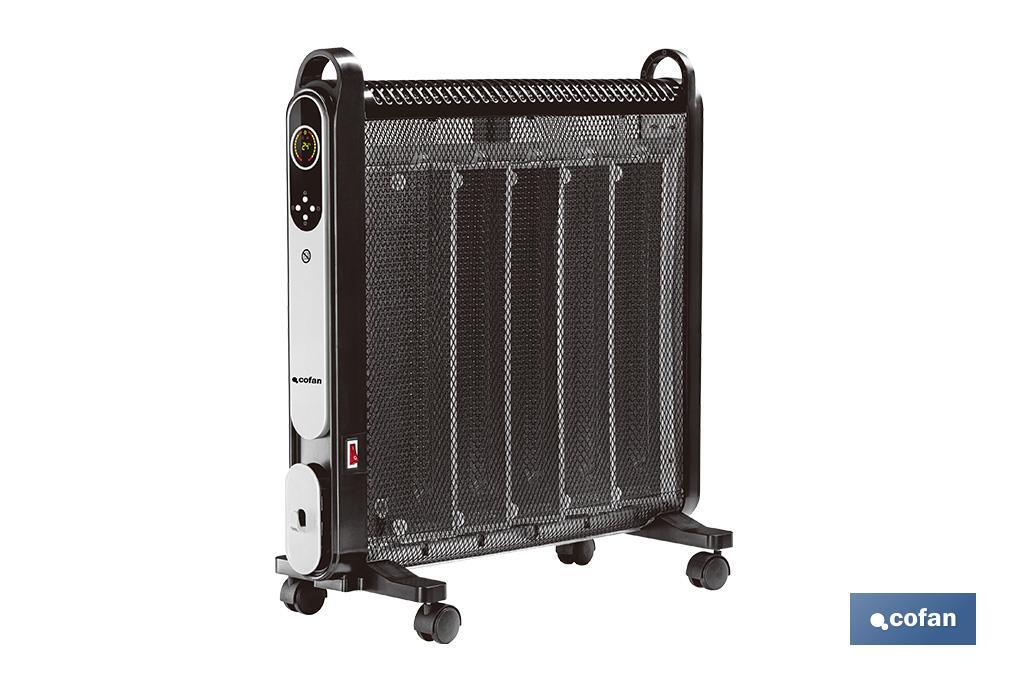 RADIADOR DE MICA BLANCO  MODELO ASTANA 2000W TEMPORIZADOR-MANDO