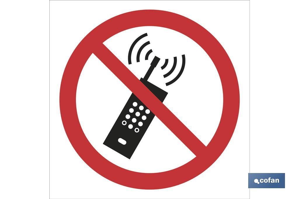 Prohibido teléfonos